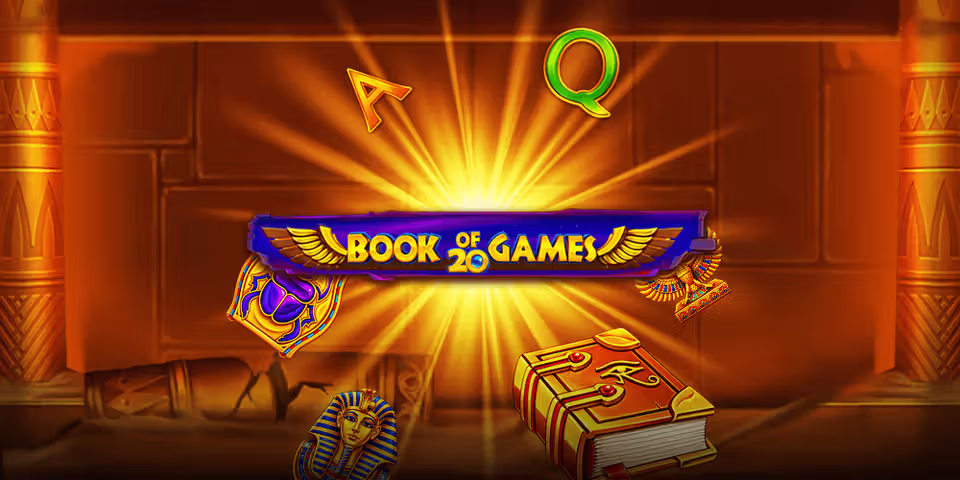 Book of Games 20 by Thunderspin, available for your casino platform