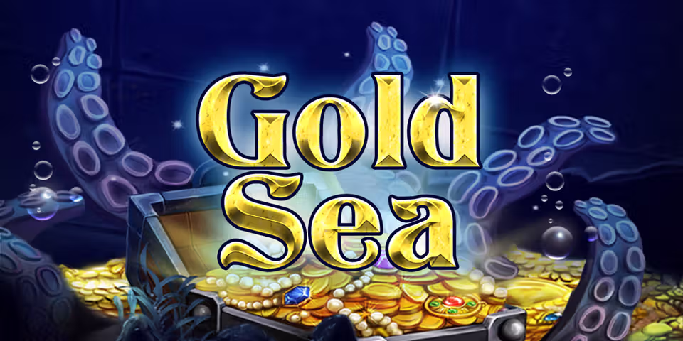 Gold Sea by Thunderspin, available for your casino platform