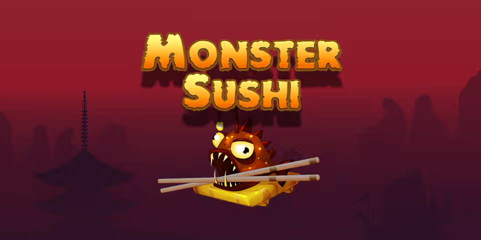 Monster Sushi by Thunderspin, available for your casino platform
