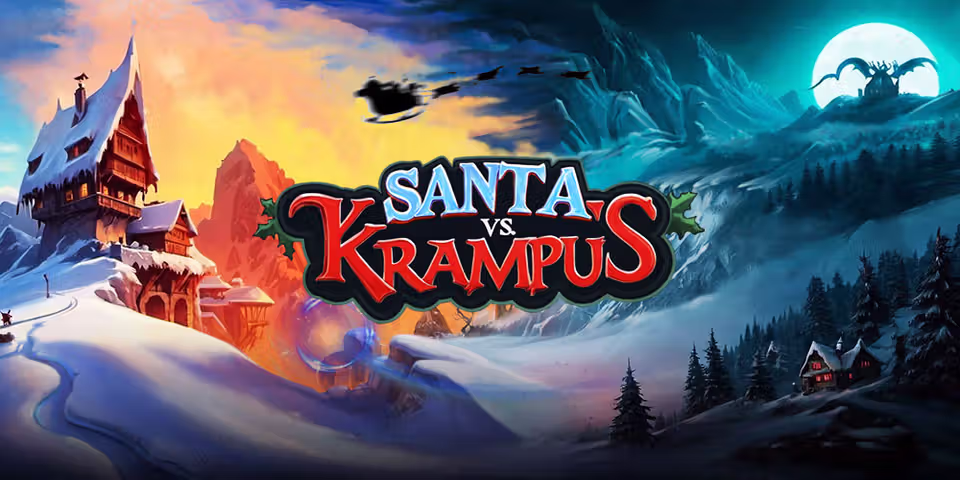 Santa vs Krampus by Thunderspin, available to add to your casino platform