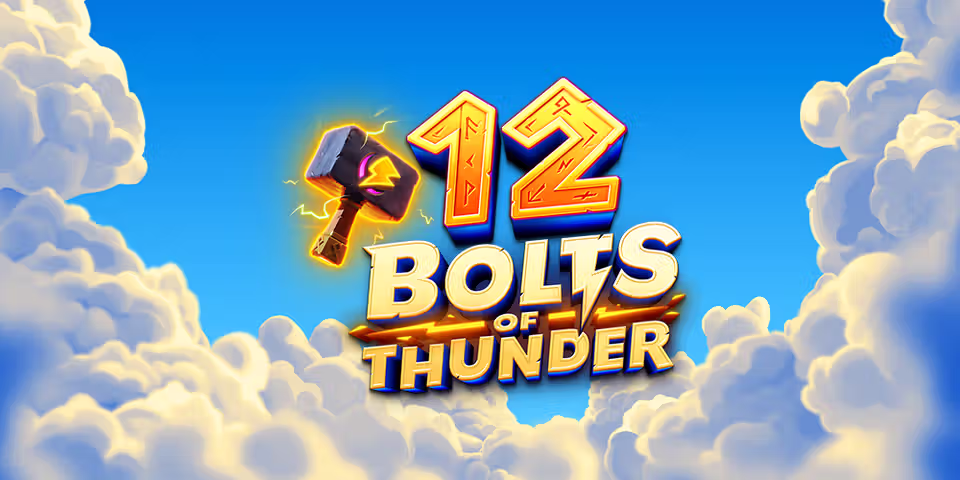 12 Bolts of Thunder by Thunderkick, available for your casino platform