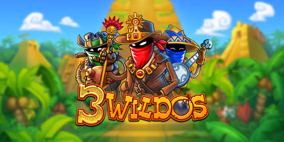 3 Wildos by Thunderkick, available for your casino platform