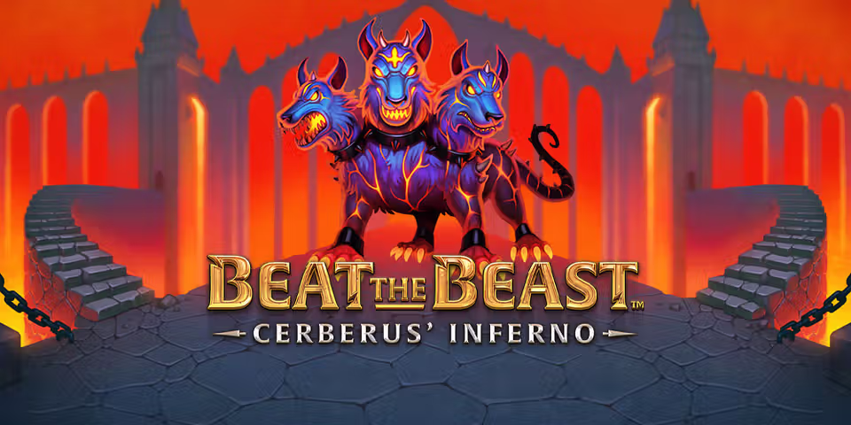 Beat the Beast: Cerberus' Inferno by Thunderkick, available for your casino platform
