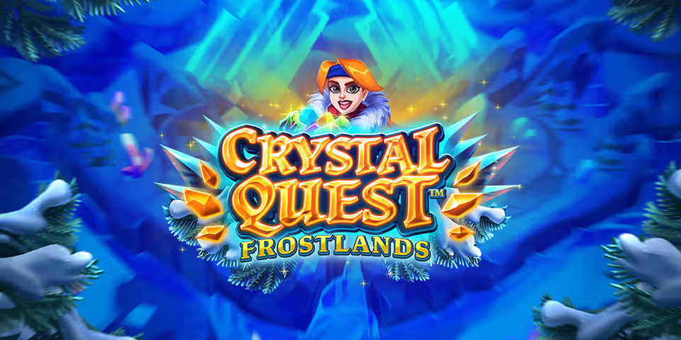 Crystal Quest: Frostlands by Thunderkick, available for your casino platform