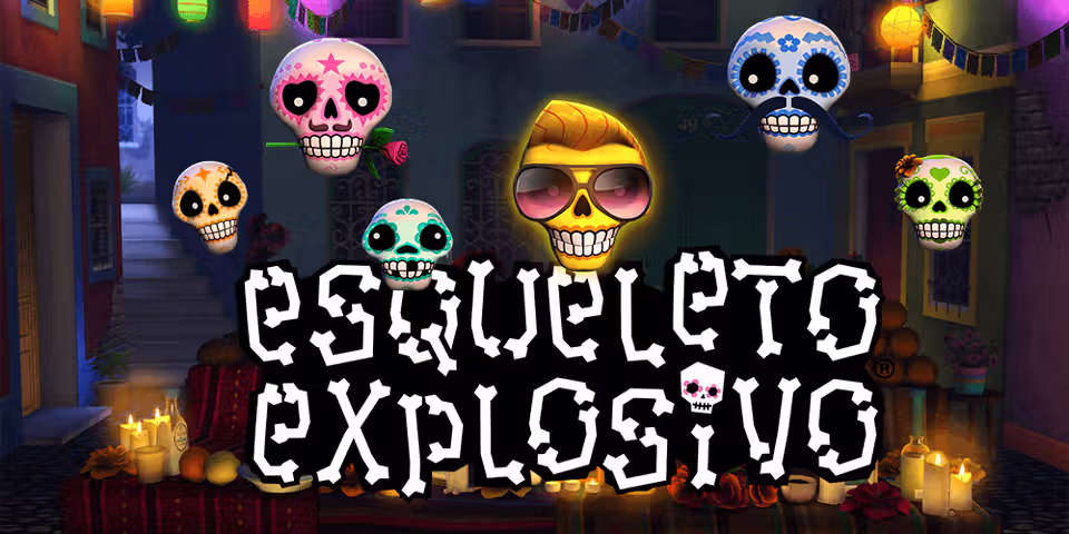 Esqueleto Explosivo by Thunderkick, available for your casino platform