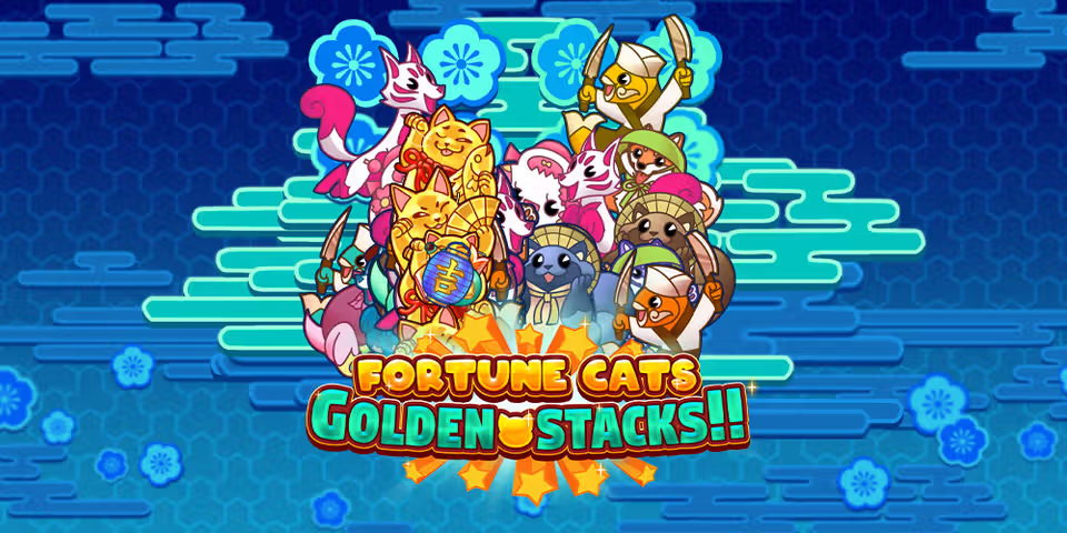Fortune Cats Golden Stacks!! by Thunderkick, available to add to your casino platform