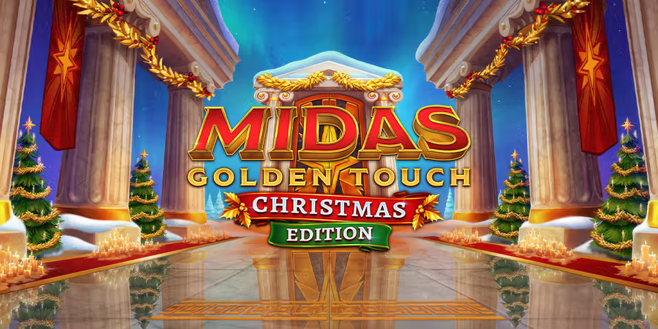Midas Golden Touch Christmas Edition by Thunderkick, available for your casino platform