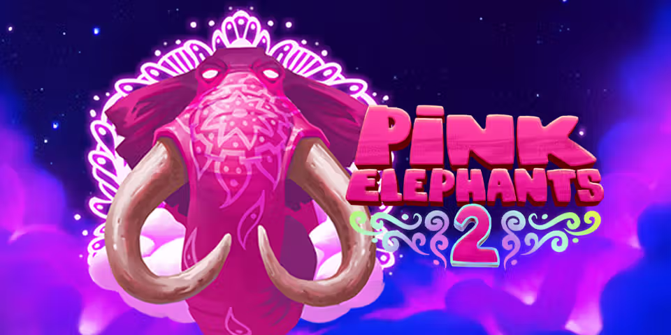 Pink Elephants 2 by Thunderkick, available for your casino platform