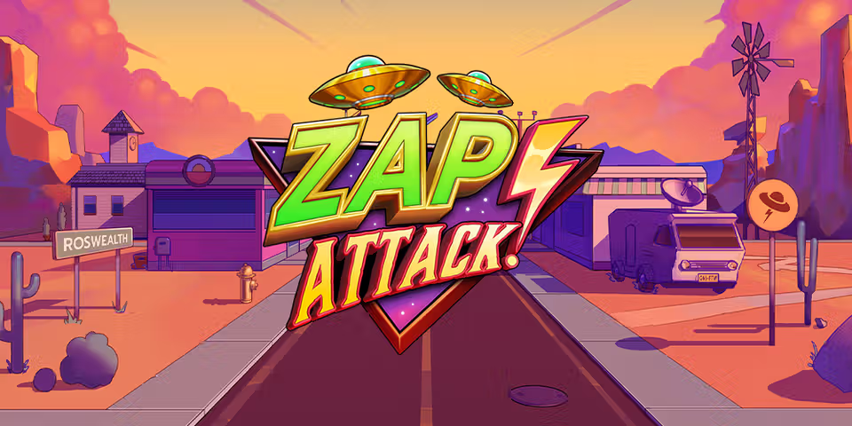 Zap Attack! by Thunderkick, available for your casino platform