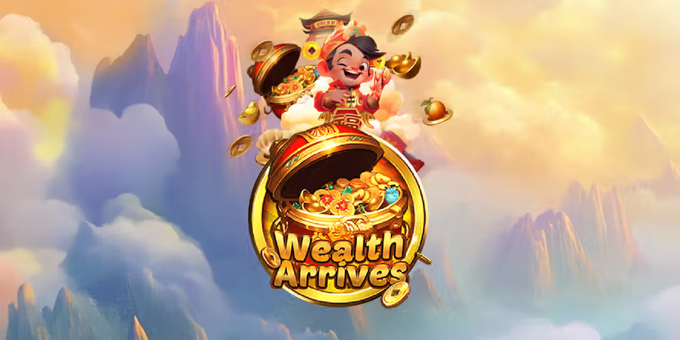 Wealth Arrives by Triple PG, available for your casino platform