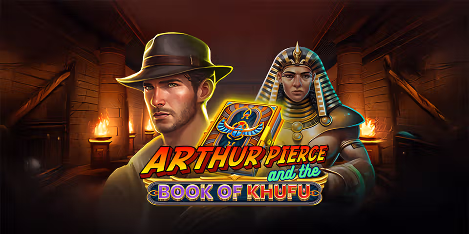Arthur Pierce and the Book of Khufu by UU Slot, available for your casino platform