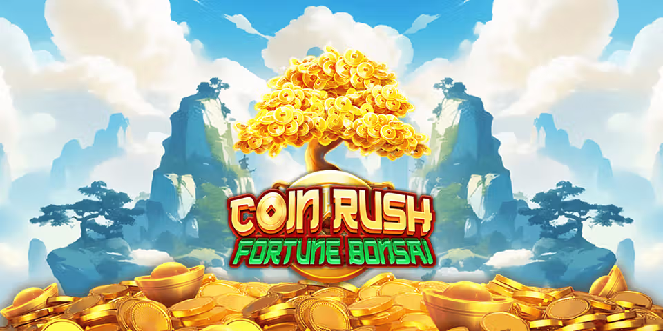 Coin Rush: Fortune Bonsai by UU Slot, available for your casino platform
