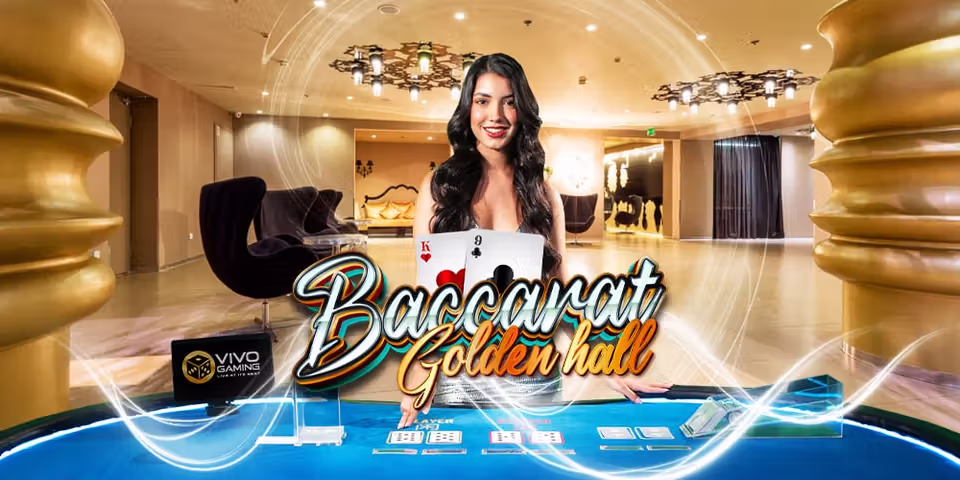Golden Hall Baccarat by Vivo Gaming, available for your casino platform