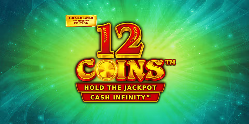 12 Coins Grand Gold Edition by VoltEnt, available for your casino platform
