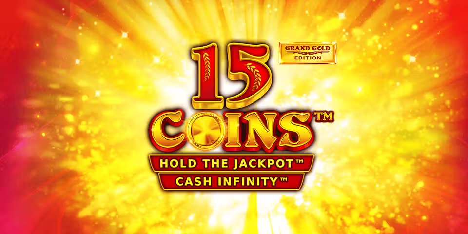 15 Coins Grand Gold Edition by VoltEnt, available for your casino platform