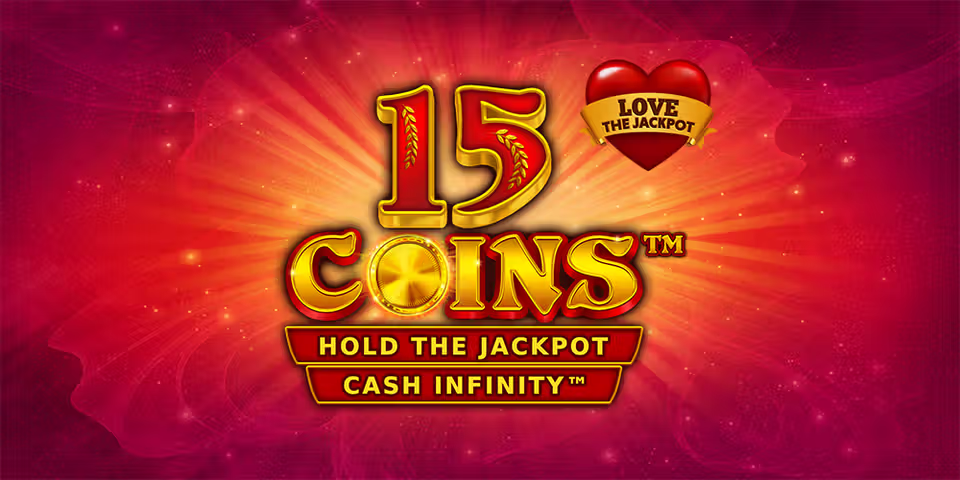 15 Coins Love the Jackpot by VoltEnt, available for your casino platform