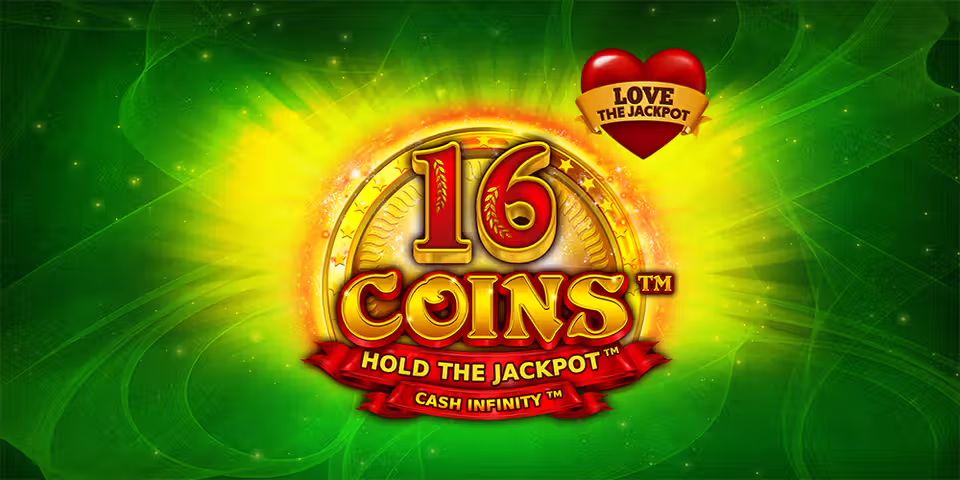 16 Coins Love the Jackpot by VoltEnt, available for your casino platform