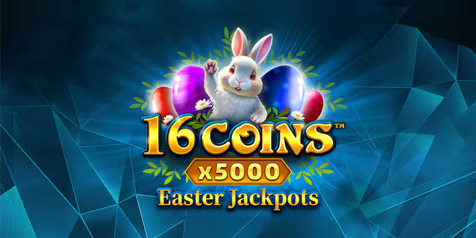 16 Coins™ x5000 Easter Jackpots by VoltEnt, available for your casino platform