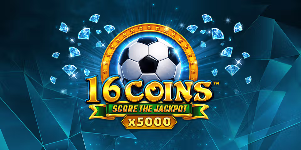 16 Coins™ x5000 Score the Jackpot by VoltEnt, available for your casino platform