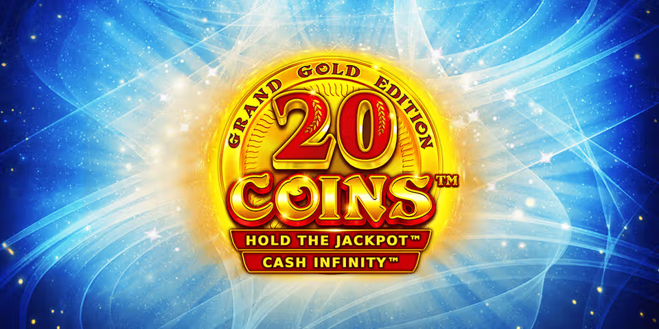 20 Coins: Grand Gold Edition by VoltEnt, available for your casino platform