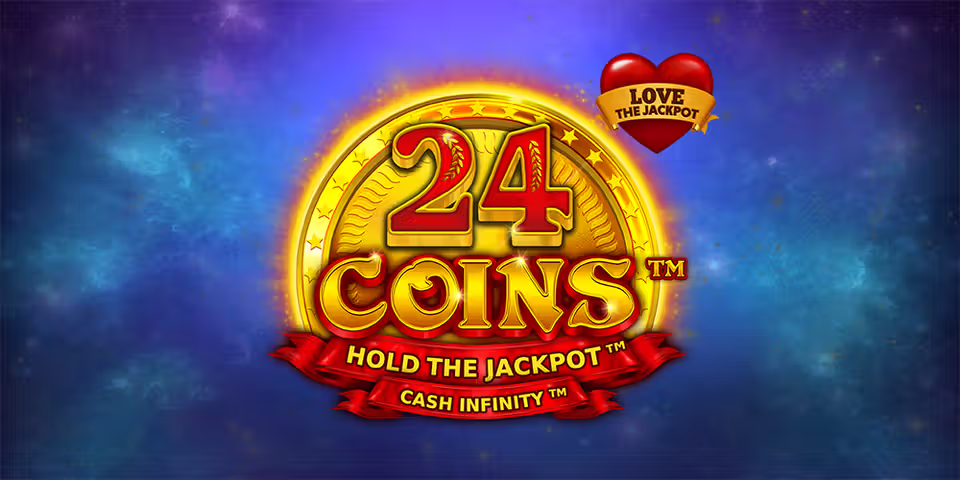 24 Coins Love the Jackpot by VoltEnt, available for your casino platform