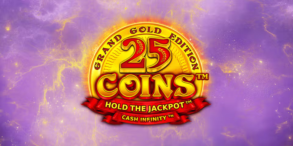 25 Coins Grand Gold Edition by VoltEnt, available for your casino platform