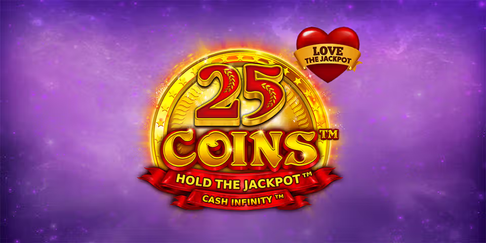 25 Coins Love the Jackpot by VoltEnt, available for your casino platform