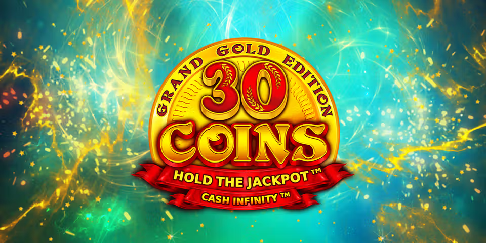 30 Coins Grand Gold Edition by VoltEnt, available for your casino platform