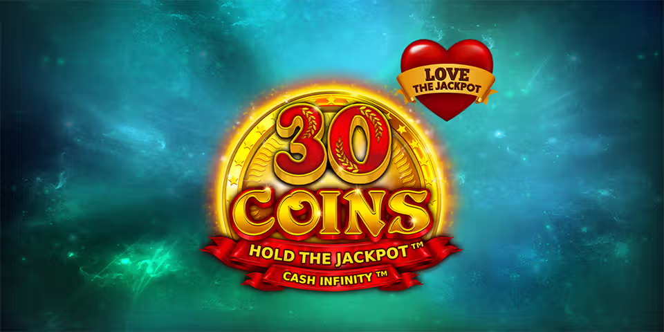 30 Coins Love the Jackpot by VoltEnt, available for your casino platform