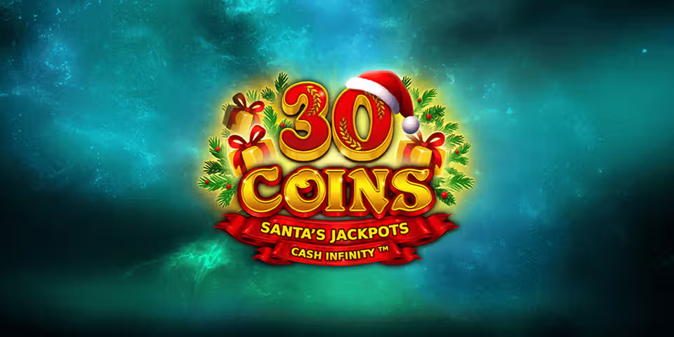 30 Coins Santas Jackpots by VoltEnt, available for your casino platform