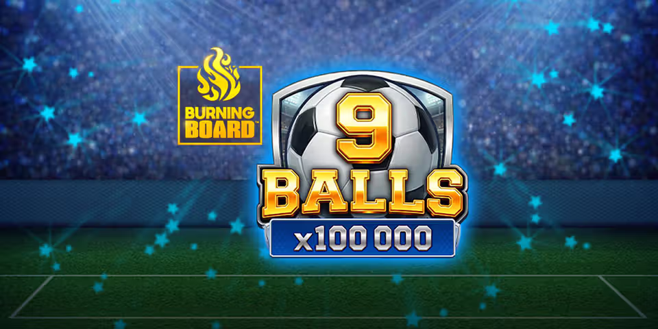 9 Balls Burning Board™ by VoltEnt, available for your casino platform