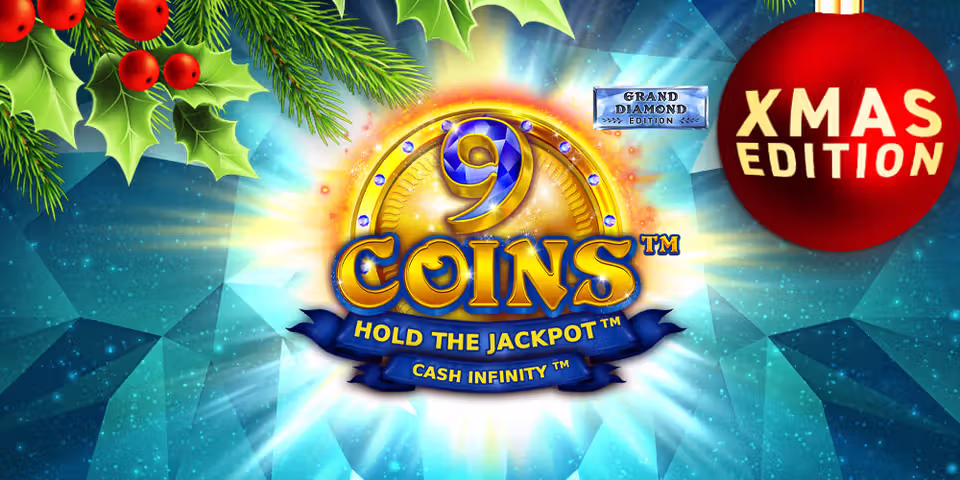 9 Coins Grand Diamond Xmas by VoltEnt, available for your casino platform