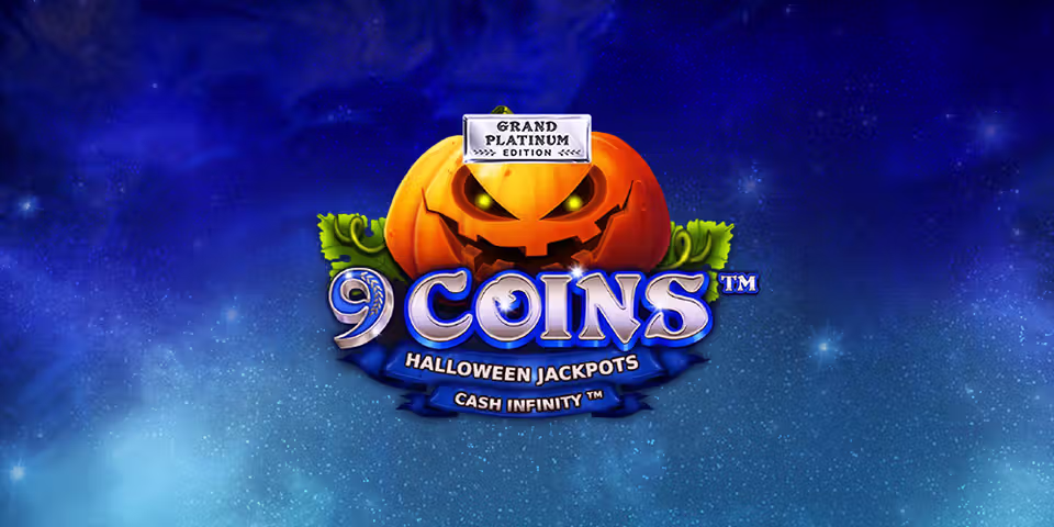 9 Coins Grand Platinum Edition Halloween Jackpots by VoltEnt, available for your casino platform
