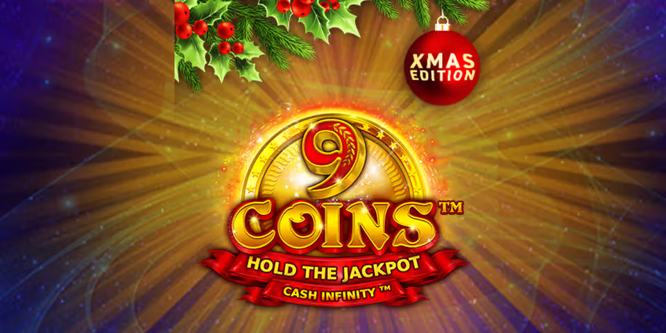 9 Coins Xmas Edition by VoltEnt, available for your casino platform