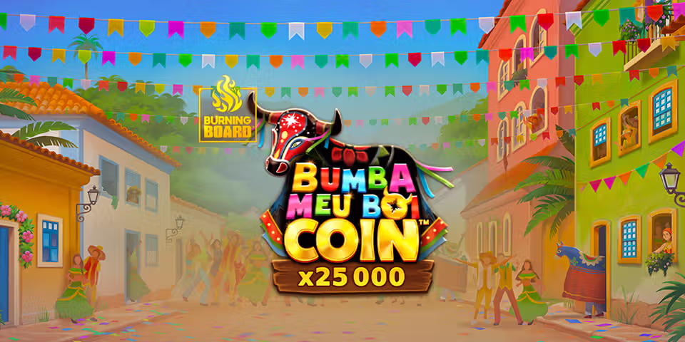 Bumba Meu Boi Coin Burning Board by VoltEnt, available for your casino platform