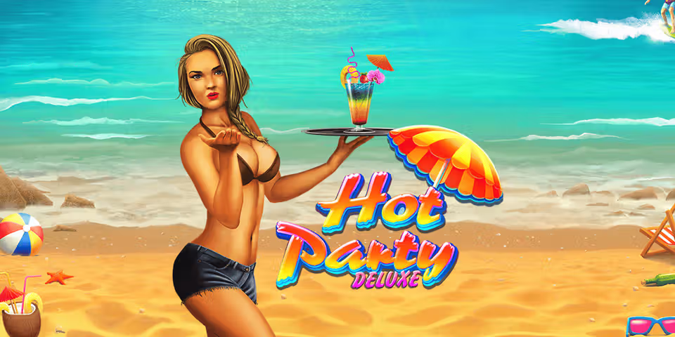 Hot Party Deluxe by VoltEnt, available for your casino platform