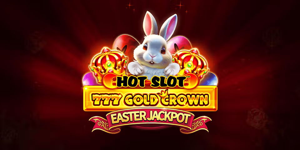 Hot Slot: 777 Gold Crown Easter Jackpots by VoltEnt, available for your casino platform
