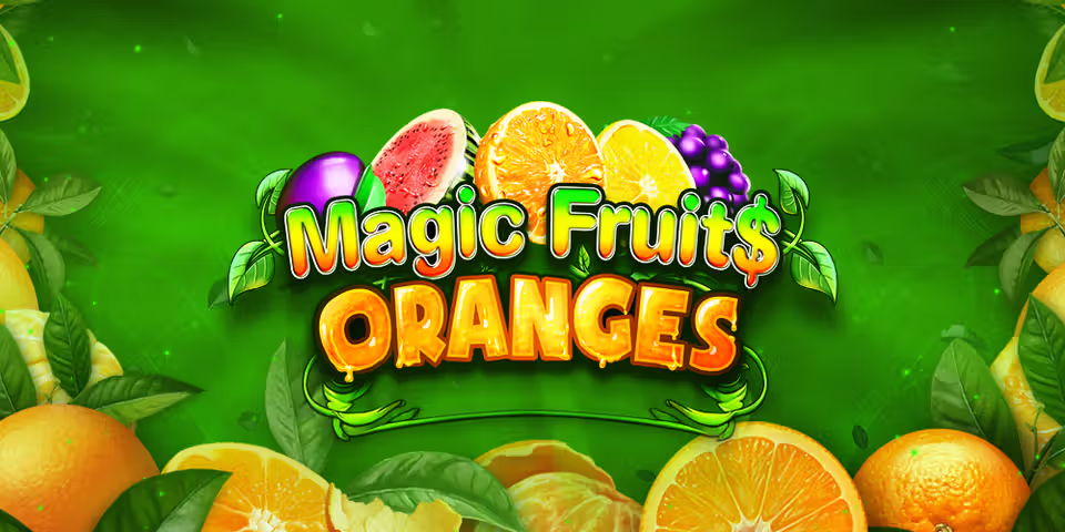 Magic Fruit$: Oranges by VoltEnt, available for your casino platform