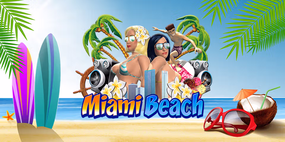 Miami Beach by VoltEnt, available for your casino platform