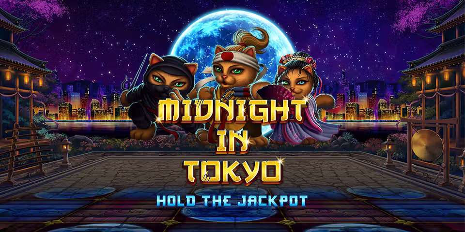 Midnight in Tokyo by VoltEnt, available for your casino platform