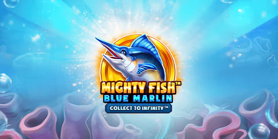 Mighty Fish: Blue Marlin by VoltEnt, available for your casino platform