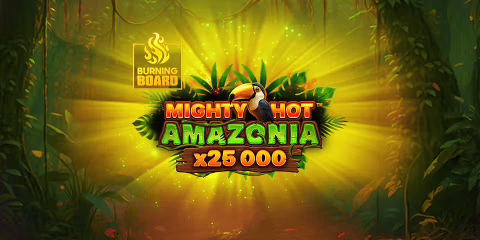 Mighty Hot™: Amazonia Burning Board™ by VoltEnt, available for your casino platform