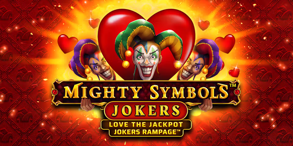 Mighty Symbols: Jokers Love the Jackpot by VoltEnt, available for your casino platform