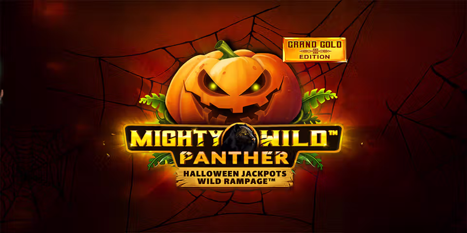 Mighty Wild: Panther Grand Gold Edition Halloween Jackpots by VoltEnt, available for your casino platform