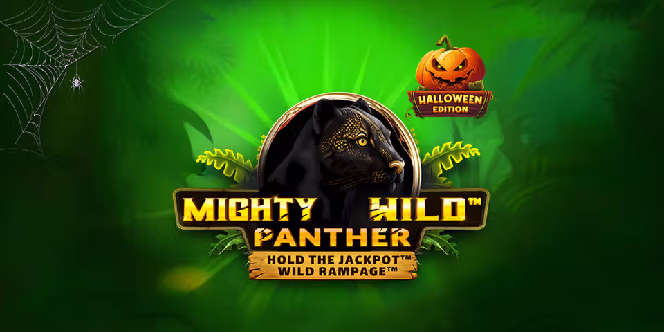 Mighty Wild: Panther Halloween Edition by VoltEnt, available for your casino platform