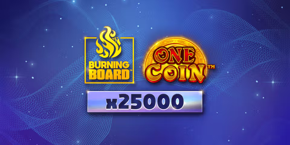 One Coin Burning Board by VoltEnt, available for your casino platform