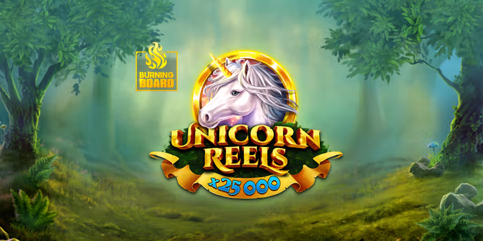 Unicorn Reels Burning Board by VoltEnt, available for your casino platform