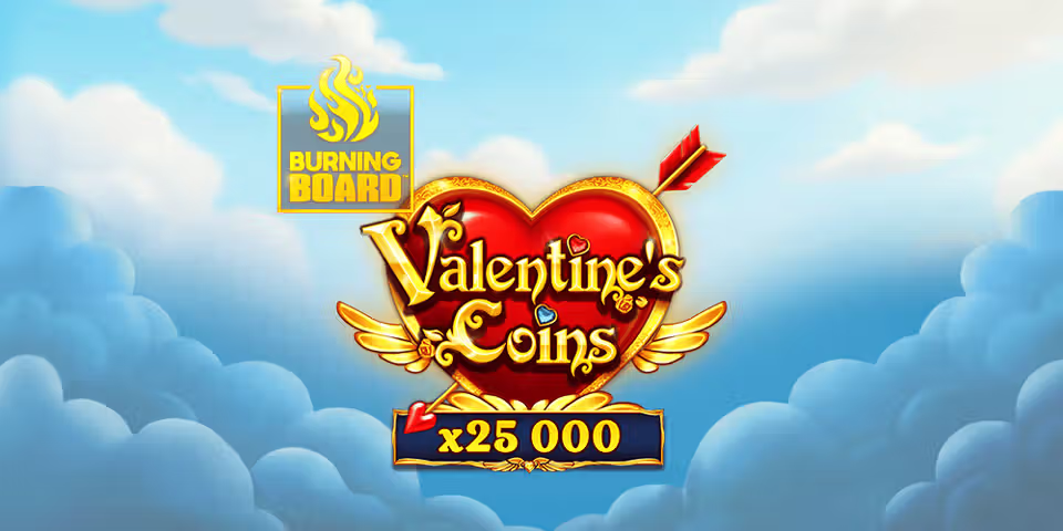 Valentine's Coins™ Burning Board™ by VoltEnt, available for your casino platform