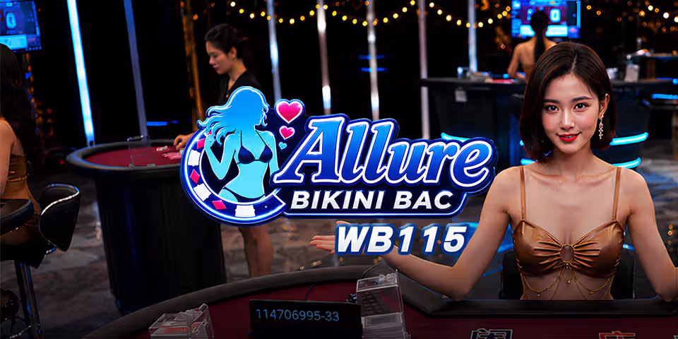 Allure Bikini Baccarat WB115 by Yeebet Live, available for your casino platform