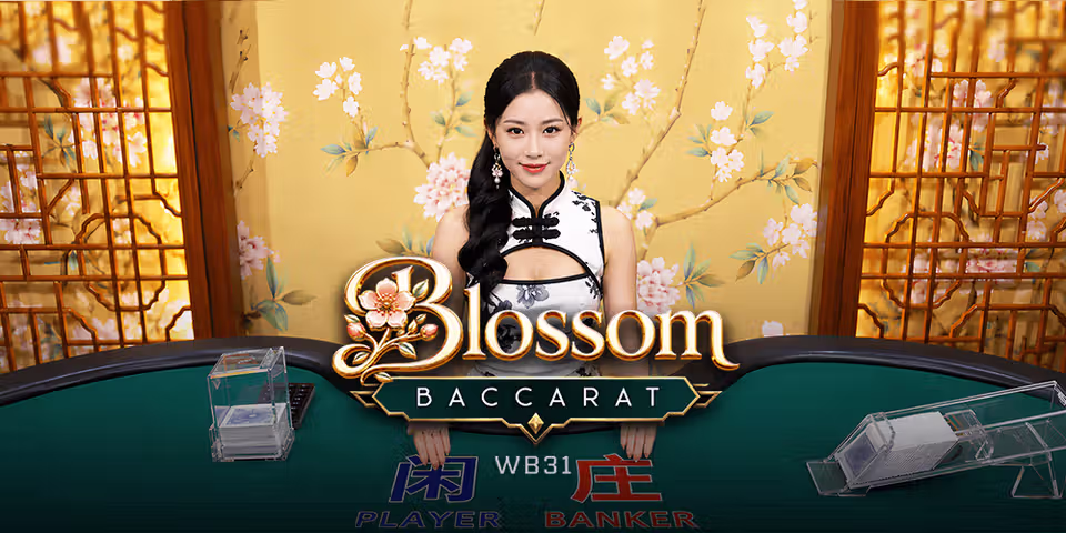 Blossom Baccarat WB31 by Yeebet Live, available for your casino platform